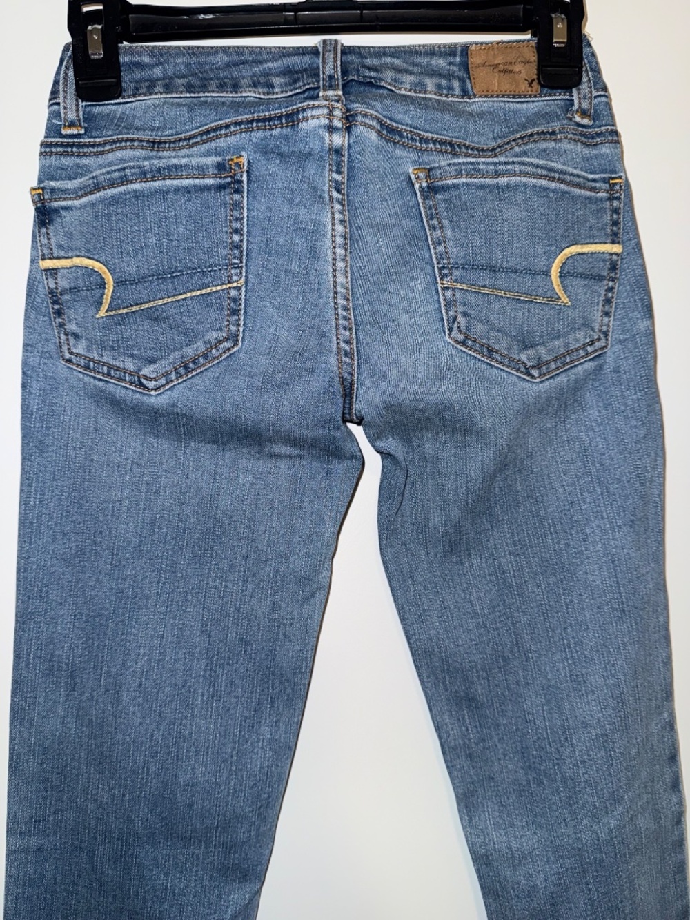 American Eagle Super Stretch Jegging Jeans Size 00 Medium Wash Skinny Denim